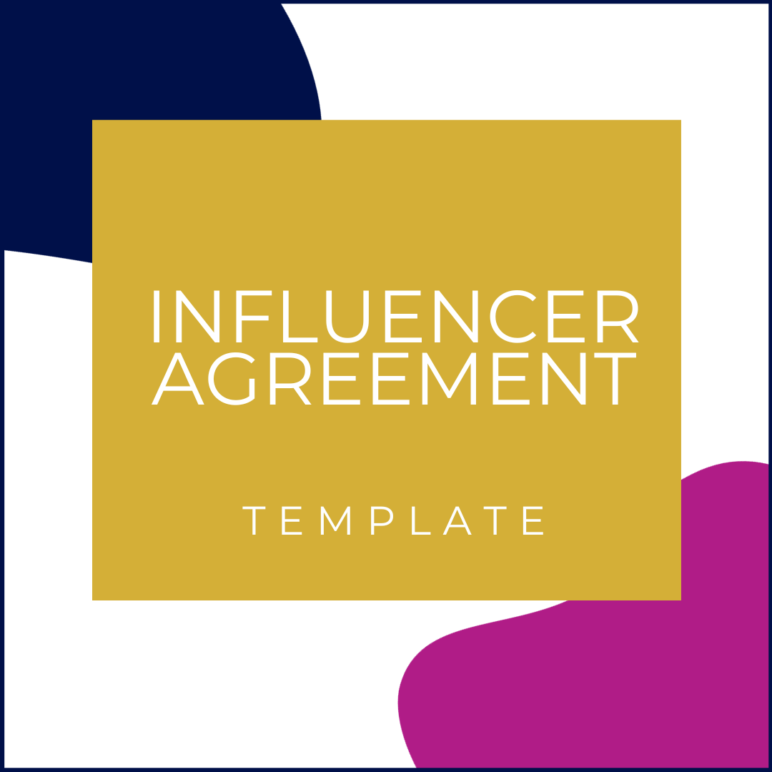 Influencer Agreement Template