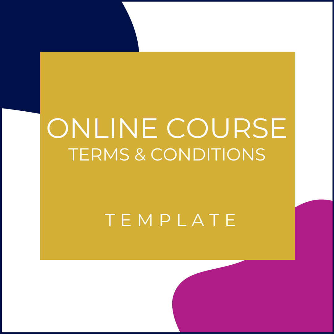 Online Course Agreement Template