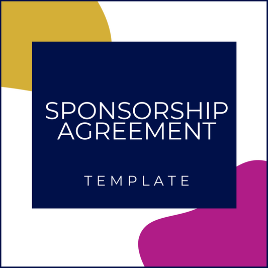 Sponsorship Agreement Template