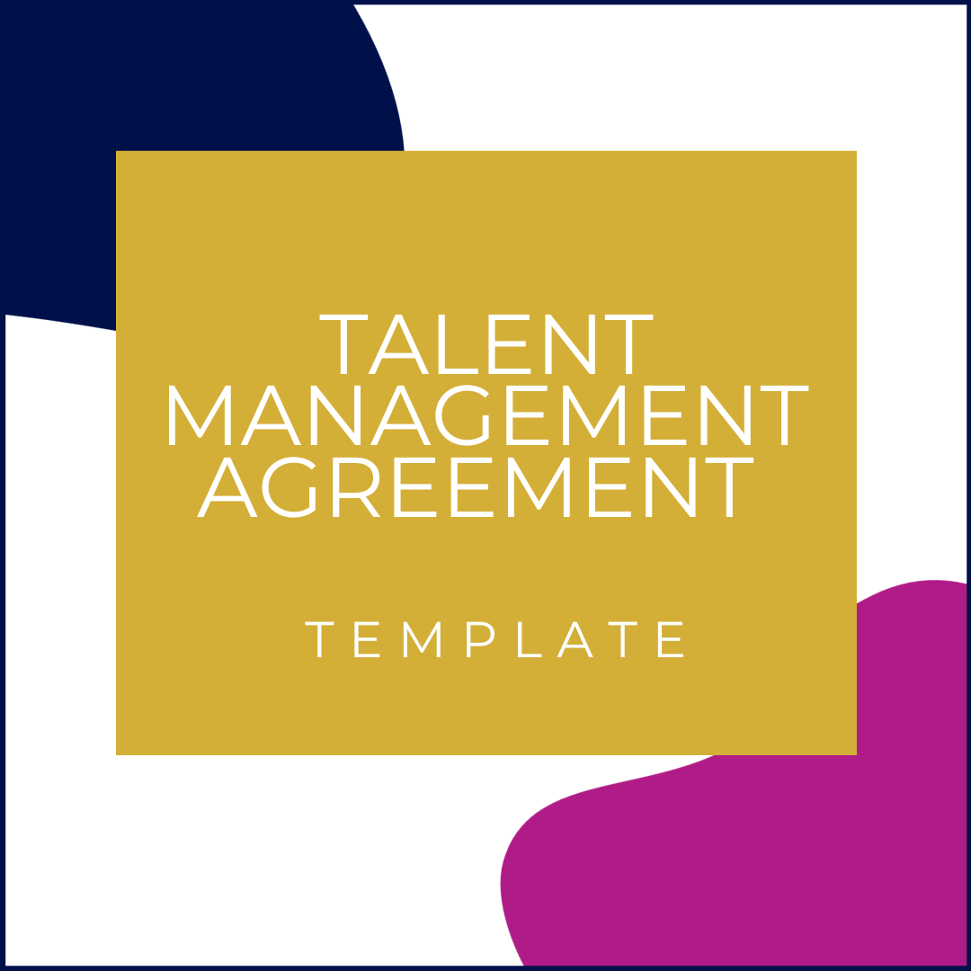 Talent Management Agreement Template